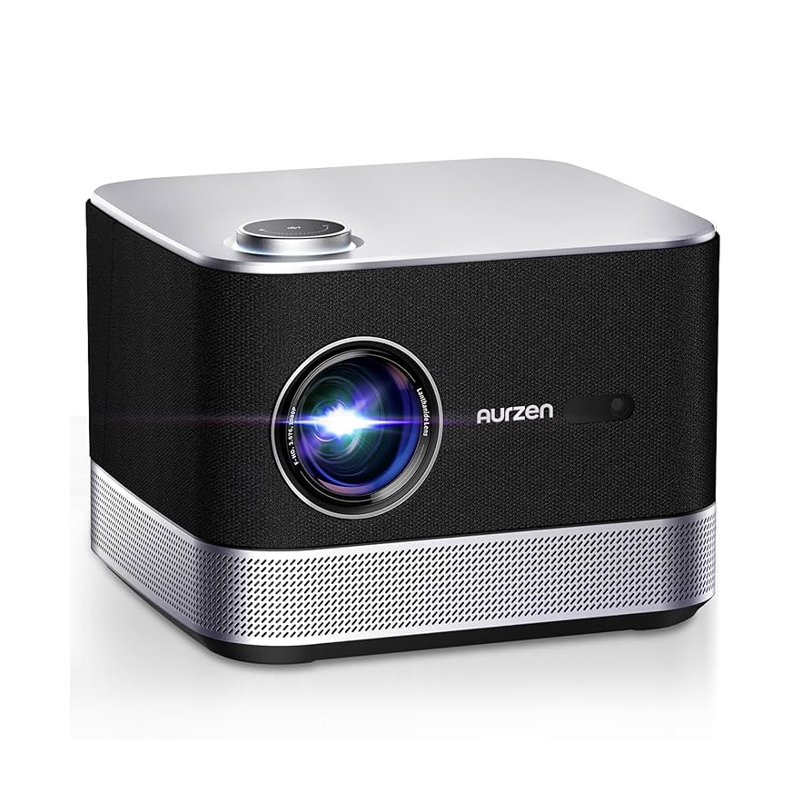 新品 Aruzen 4K対応 ホームシアター　ホームプロジェクター BOOM3 AURZEN Boom 3 Smart Projector - Powerful Audio and 4K Visuals